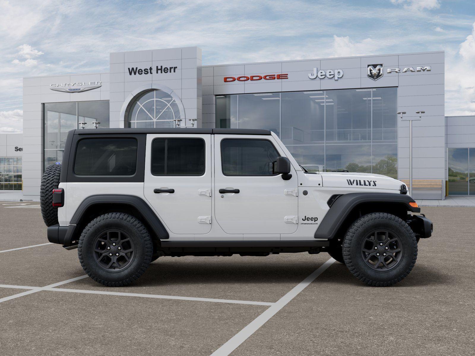 New 2026 Bright White Clearcoat Jeep Willys image 21