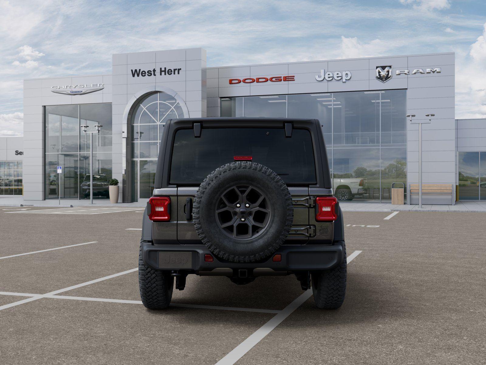 New 2026 Granite Crystal Metallic Clearcoat Jeep Willys image 7