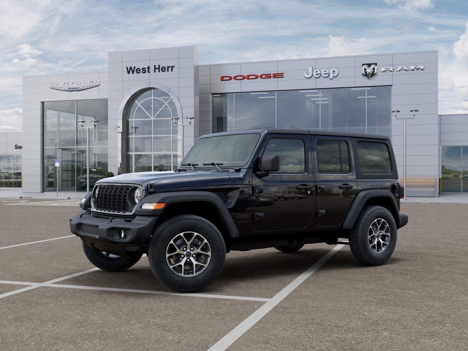 New 2026 Black Clearcoat Jeep Sport S image 2