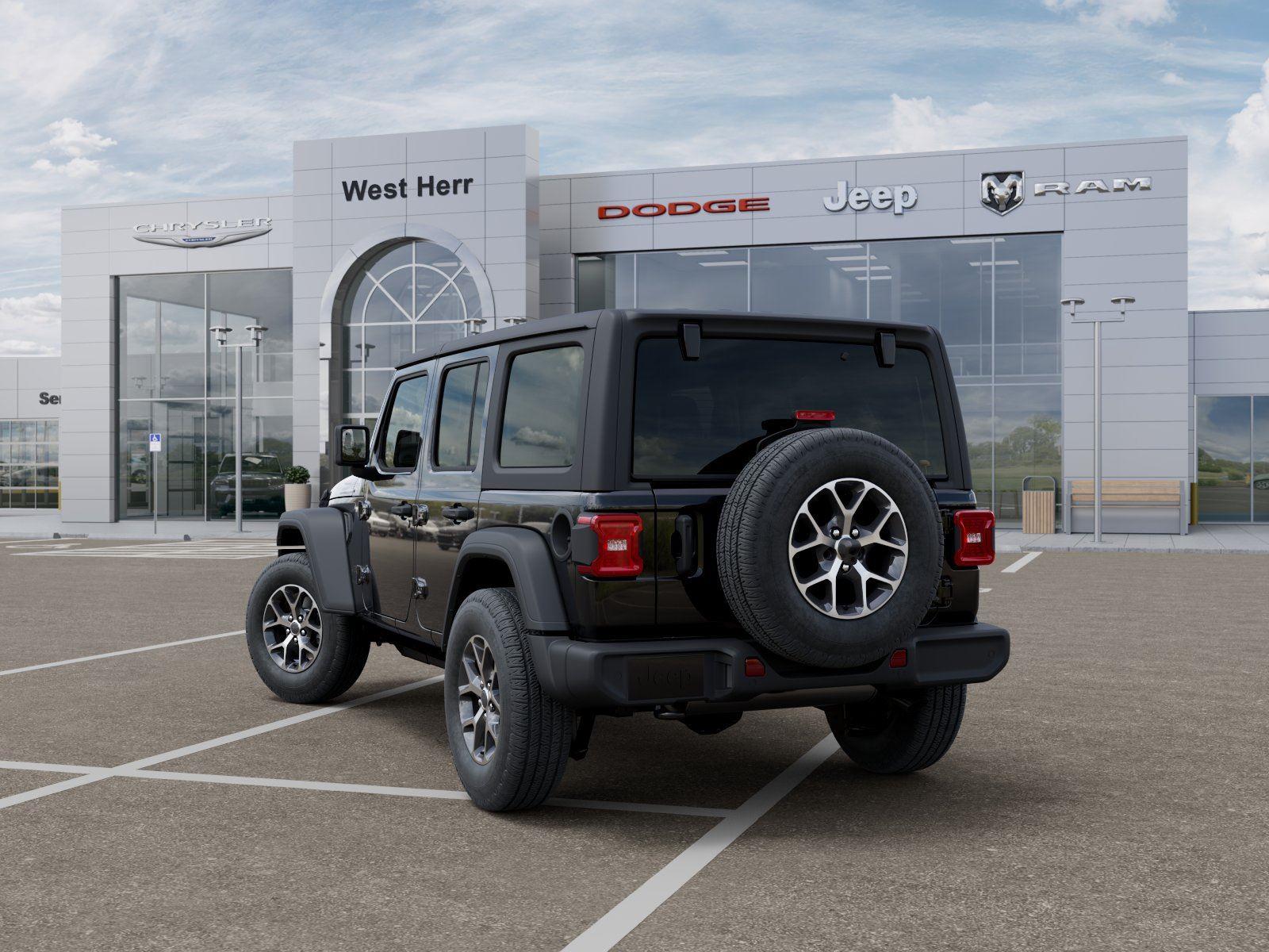 New 2026 Black Clearcoat Jeep Sport S image 3
