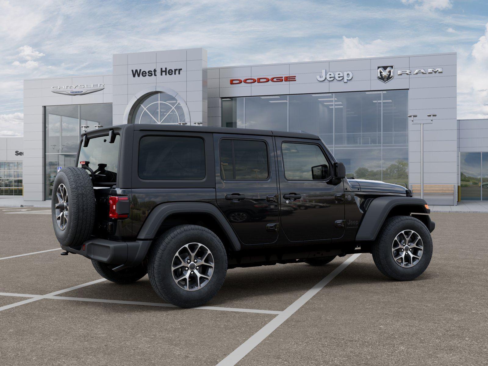 New 2026 Black Clearcoat Jeep Sport S image 4
