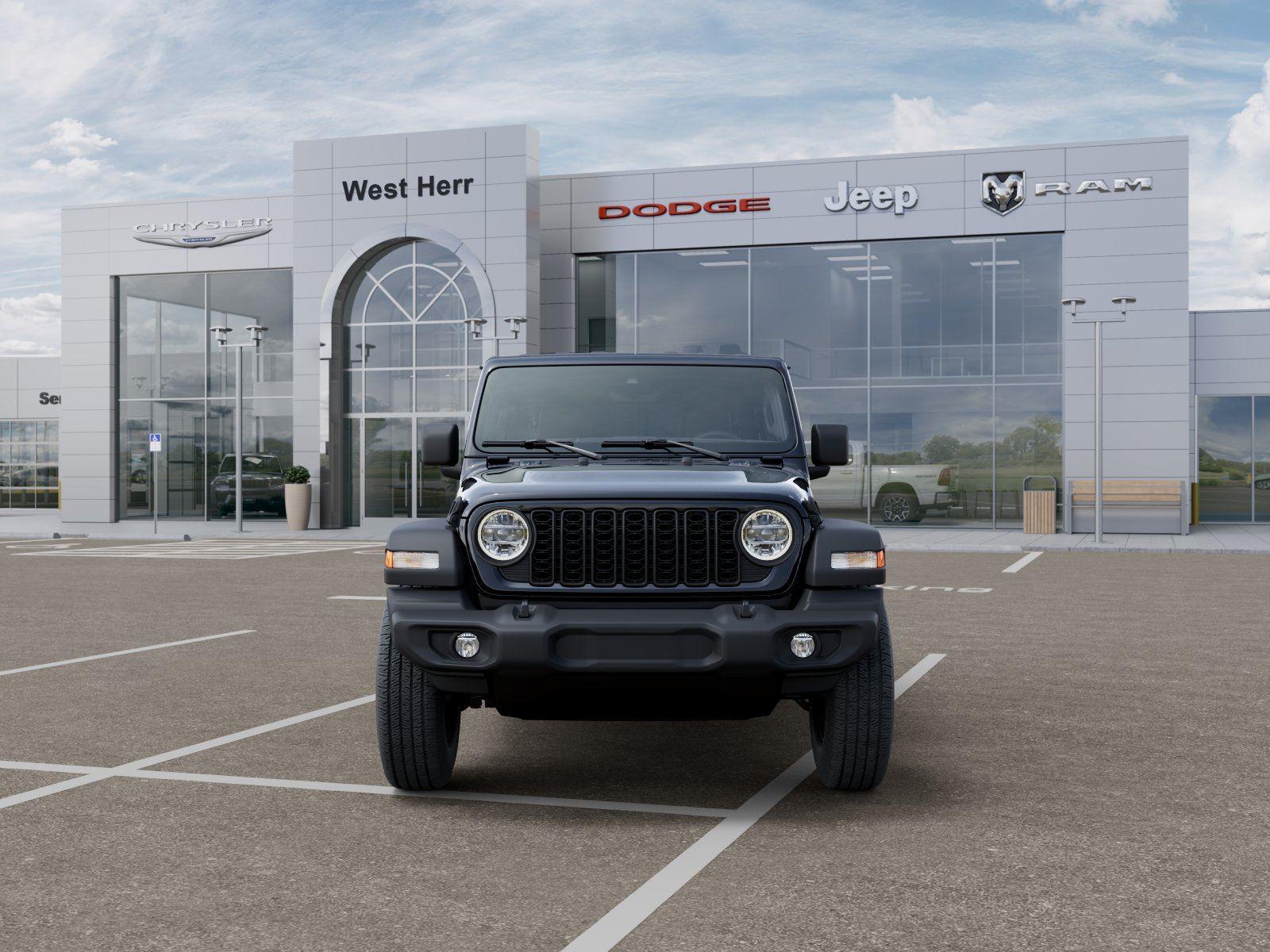 New 2026 Black Clearcoat Jeep Sport S image 6