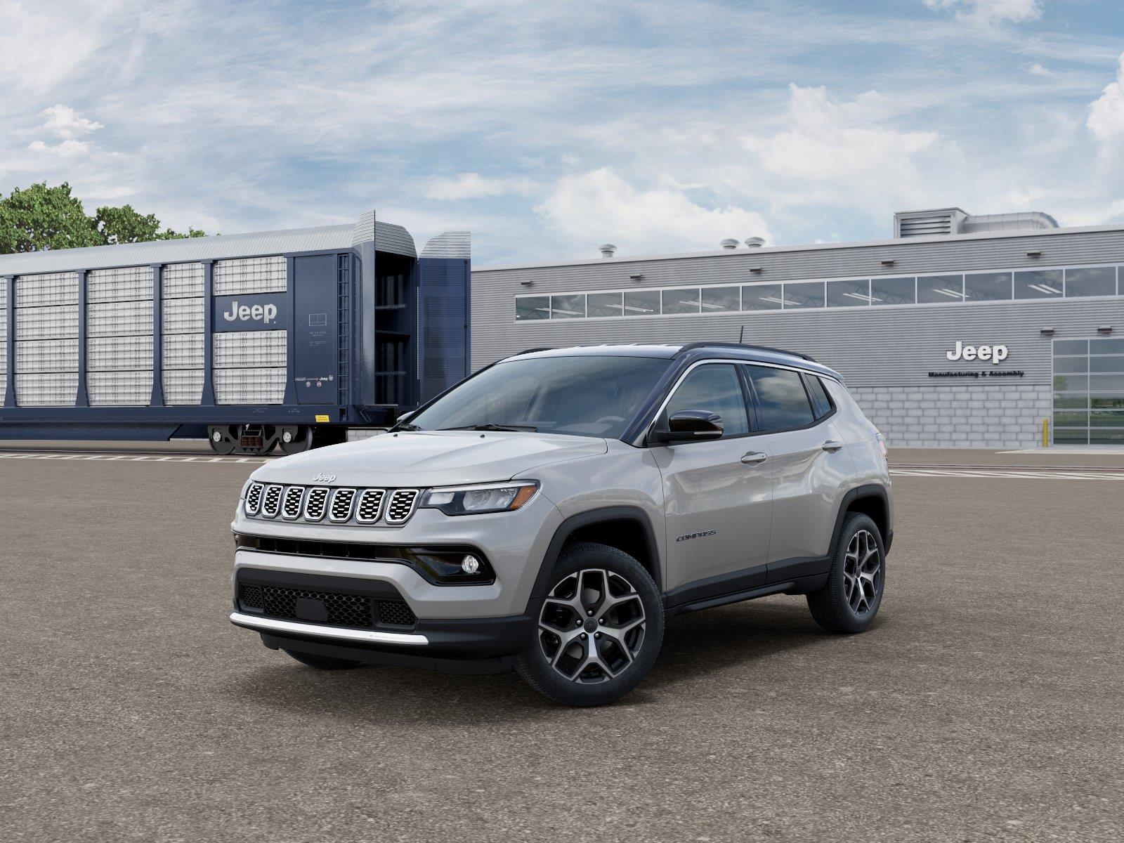 Silver Zynith Metallic Clearcoat 2026 Jeep Compass SUV / Crossover Four-Wheel Drive 8-Speed Automatic