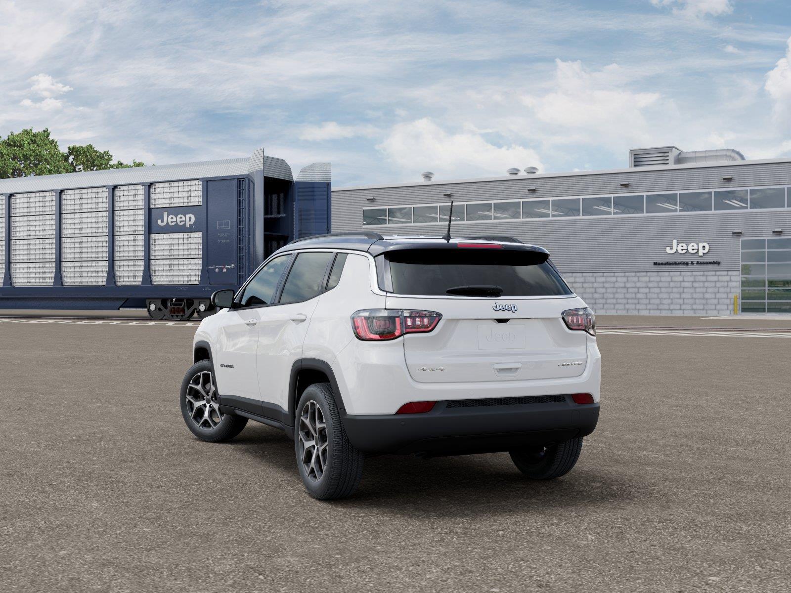 New 2026 Bright White Clearcoat Jeep Limited image 3