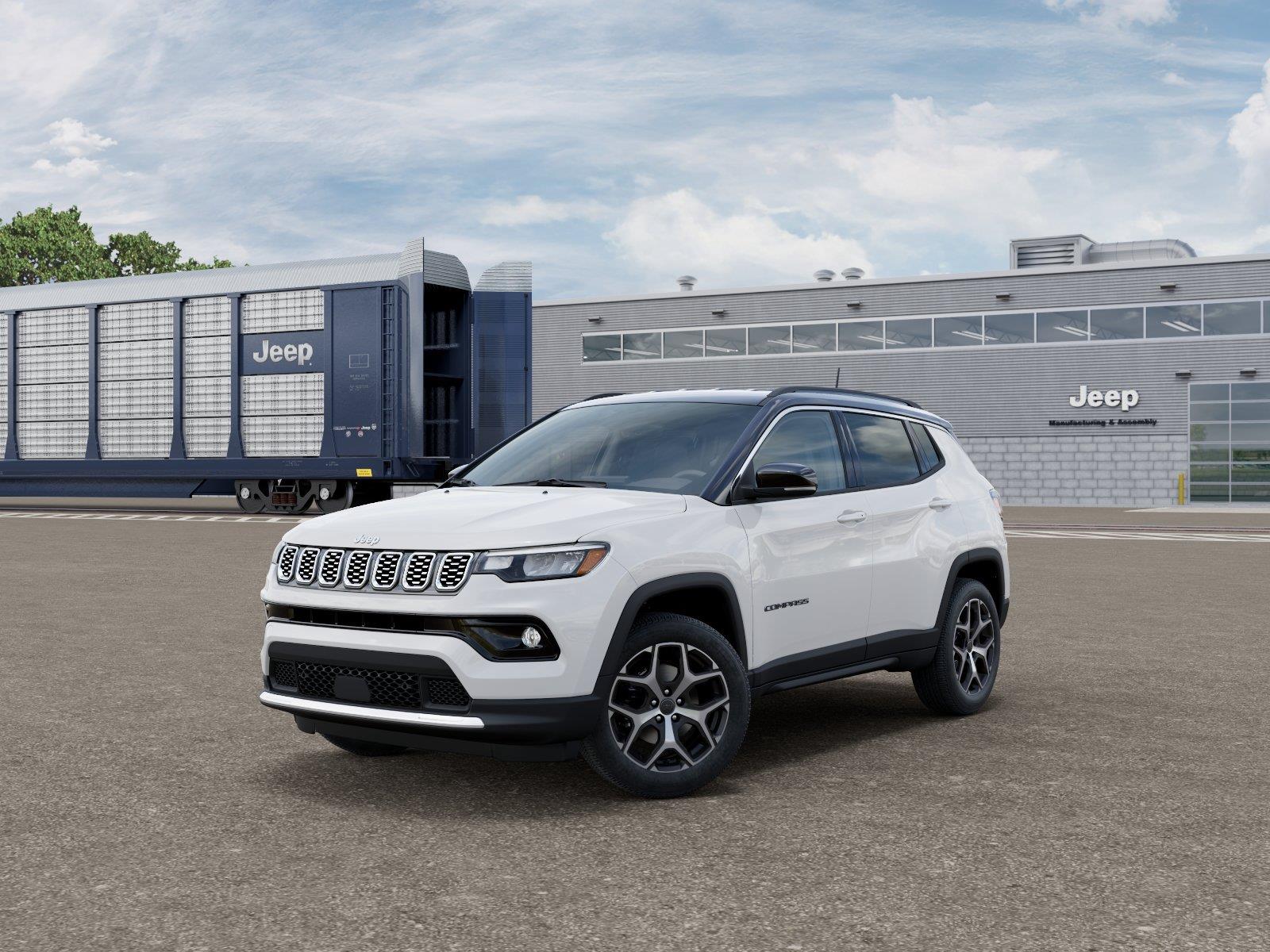 Bright White Clearcoat 2026 Jeep Compass SUV / Crossover Four-Wheel Drive 8-Speed Automatic