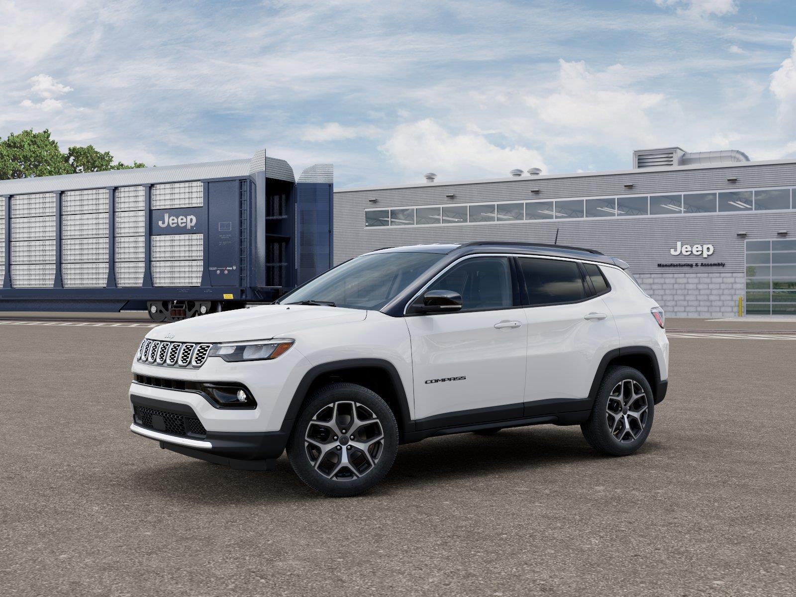 New 2026 Bright White Clearcoat Jeep Limited image 2