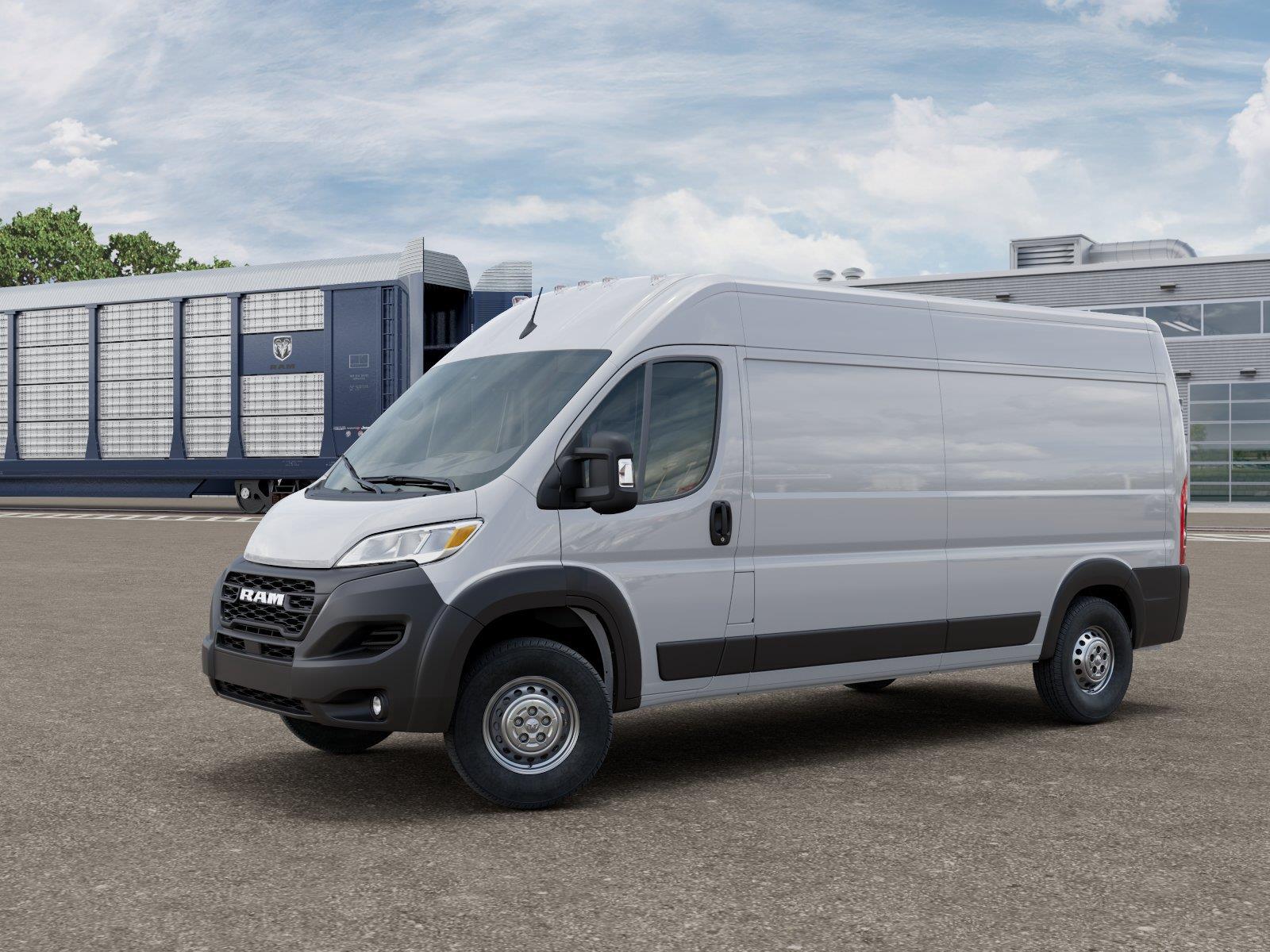 New 2026 Bright White Clear-Coat Exterior Paint RAM Tradesman image 2