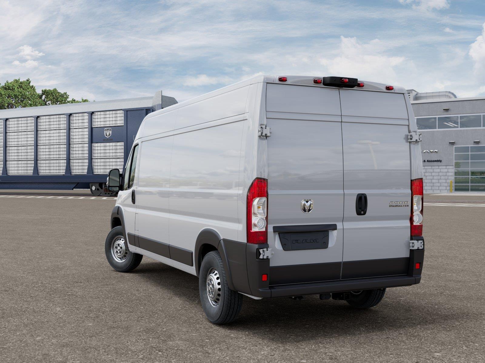 New 2026 Bright White Clear-Coat Exterior Paint RAM Tradesman image 3