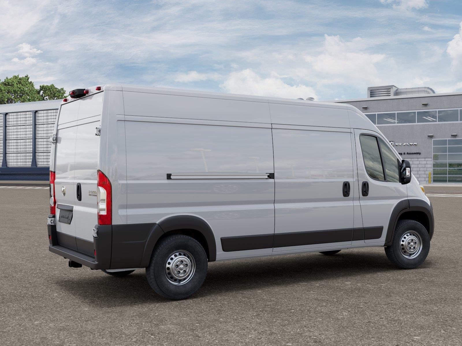New 2026 Bright White Clear-Coat Exterior Paint RAM Tradesman image 4