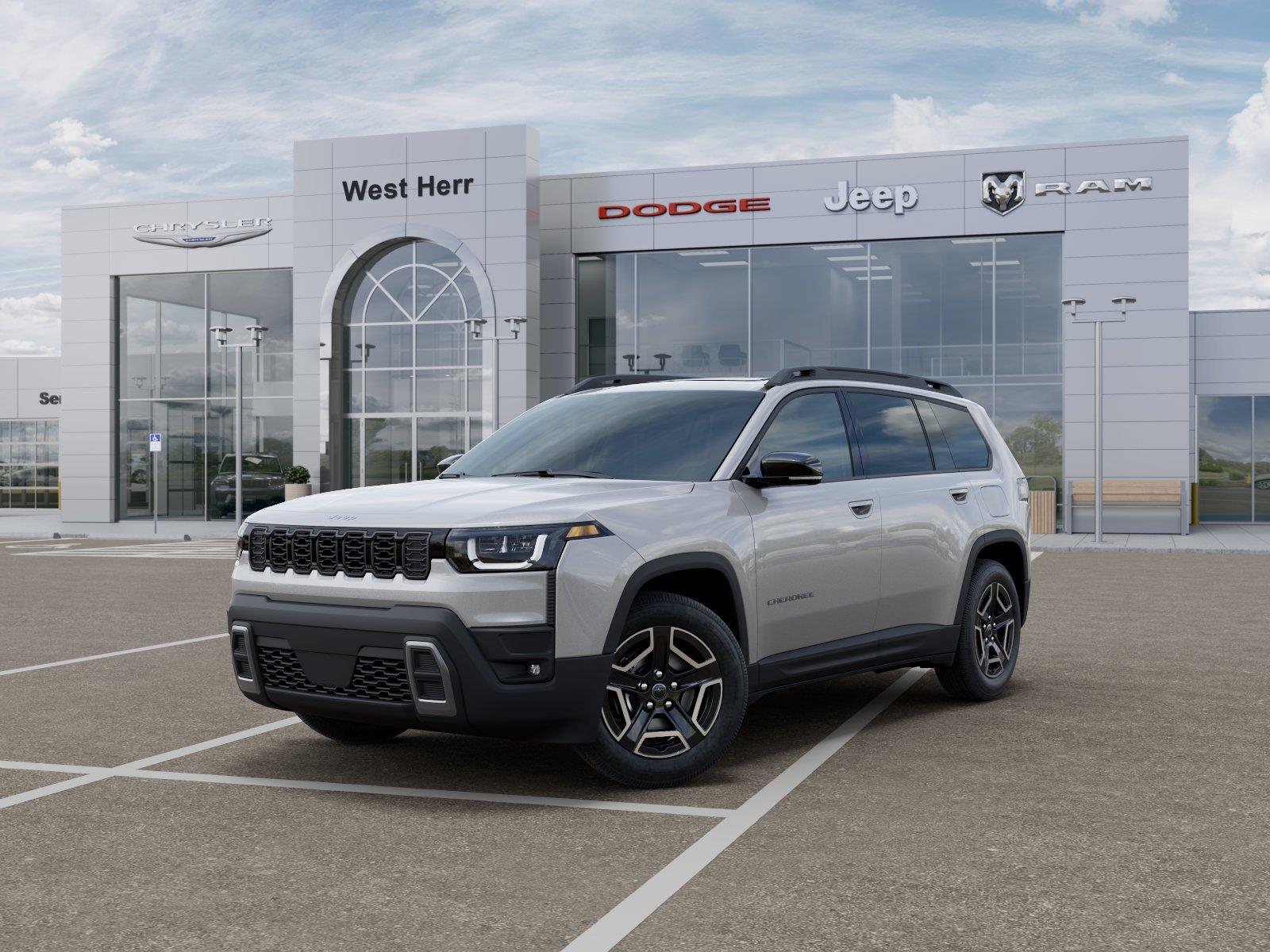 Silver Zynith Clear-Coat Exter 2026 Jeep Cherokee SUV / Crossover Four-Wheel Drive Continuously Variable Transmission