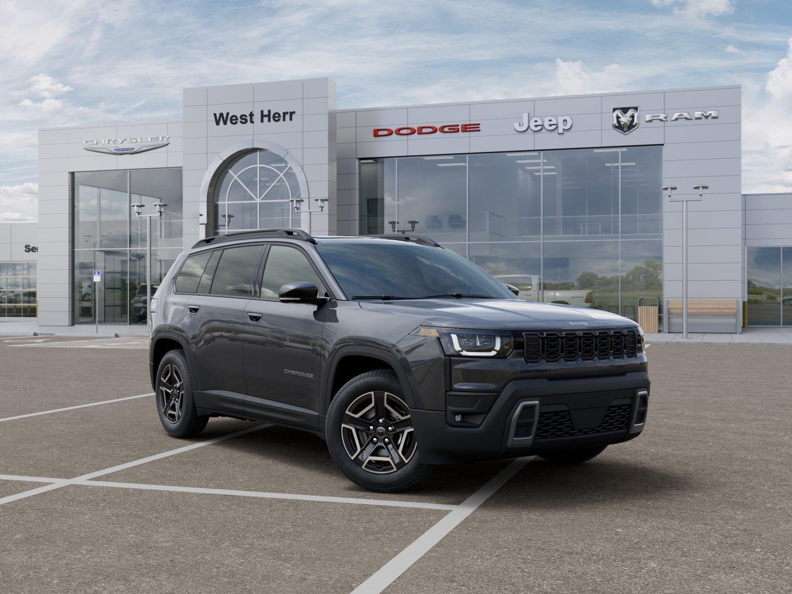 New 2026 Sting-Gray Clear-Coat Exterior Jeep CHEROKEE LIMITED 4X4 image 5