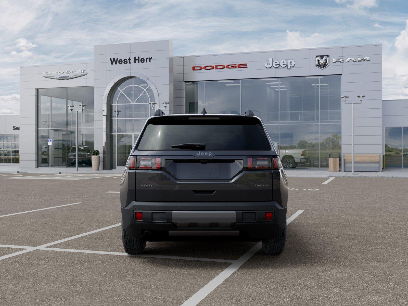 New 2026 Sting-Gray Clear-Coat Exterior Jeep CHEROKEE LIMITED 4X4 image 7