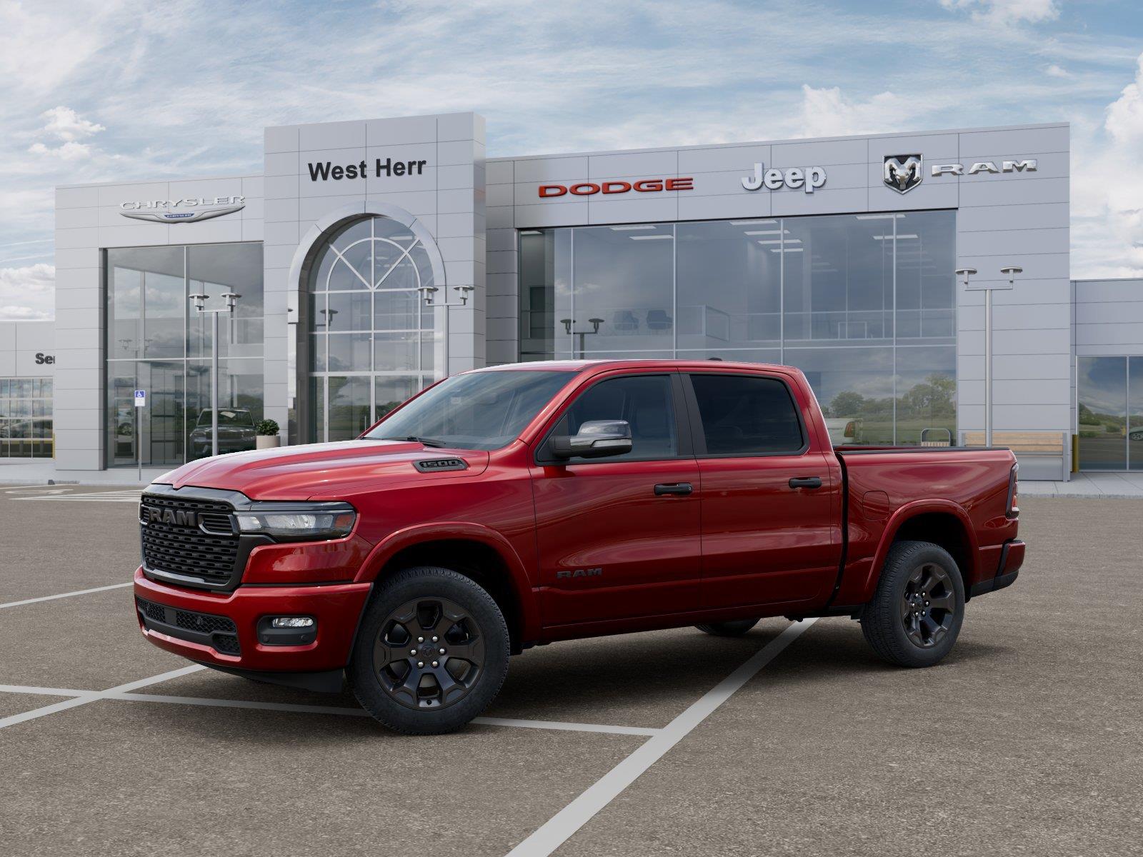 New 2026 Molten Red Pearlcoat Ram Big Horn image 2