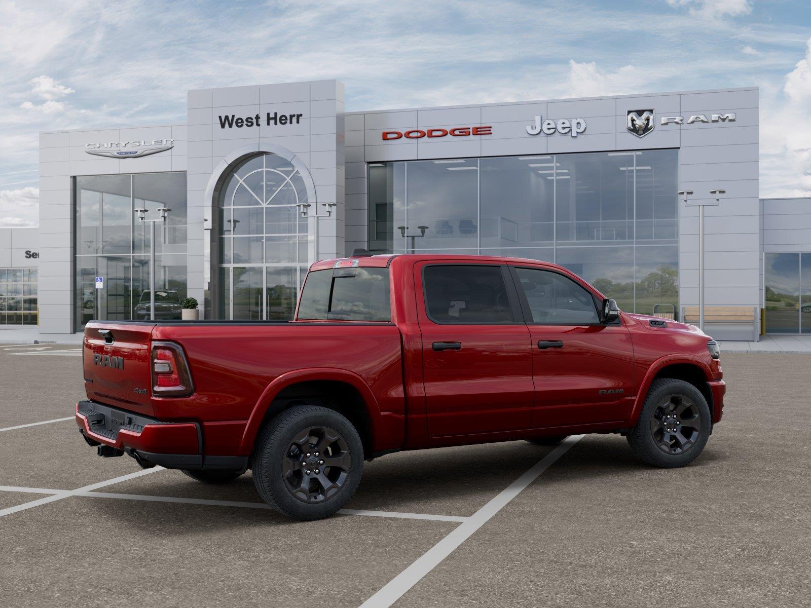 New 2026 Molten Red Pearlcoat Ram Big Horn image 4