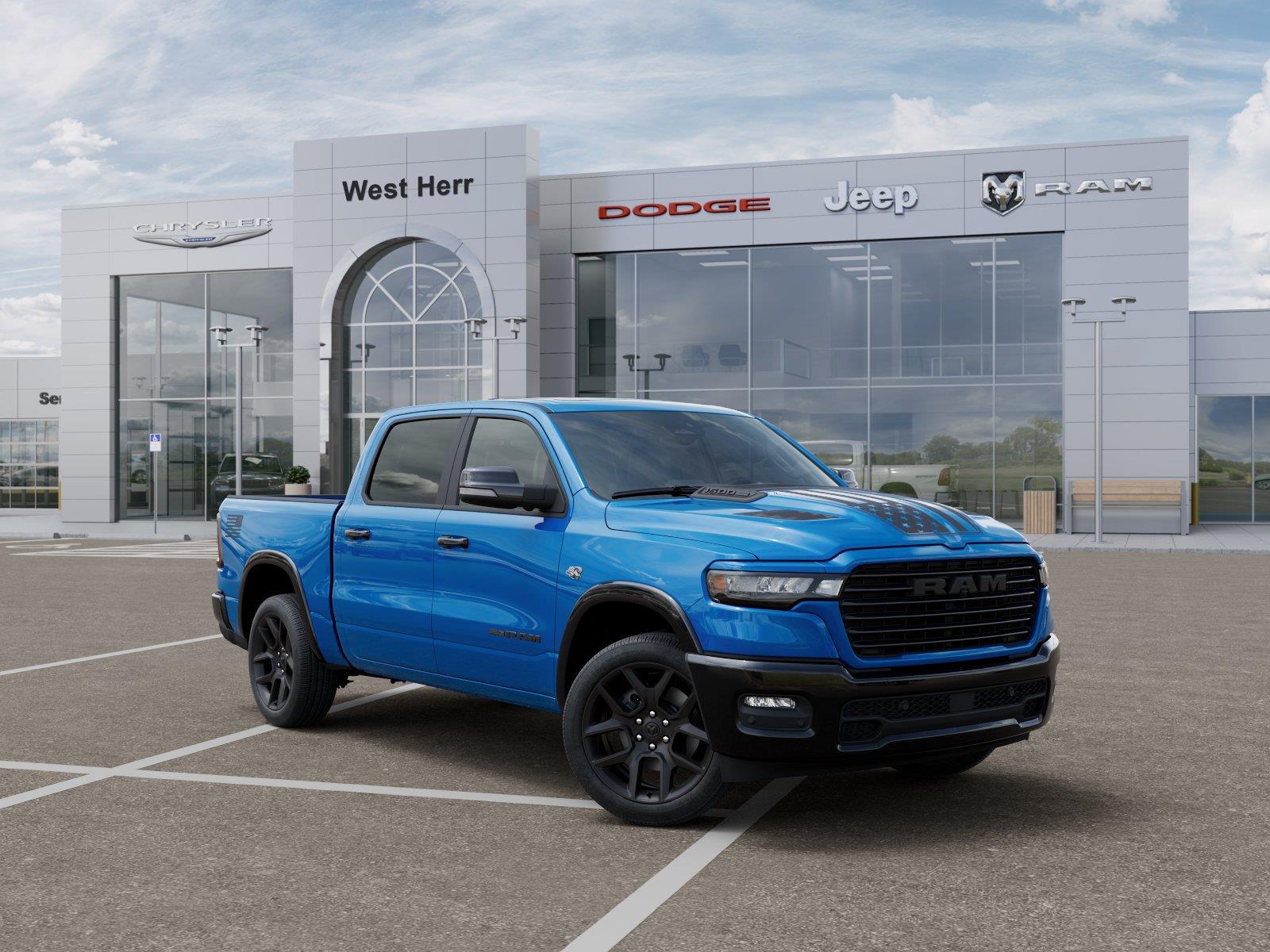 New 2026 Hydro Blue Pearlcoat Ram Laramie image 5
