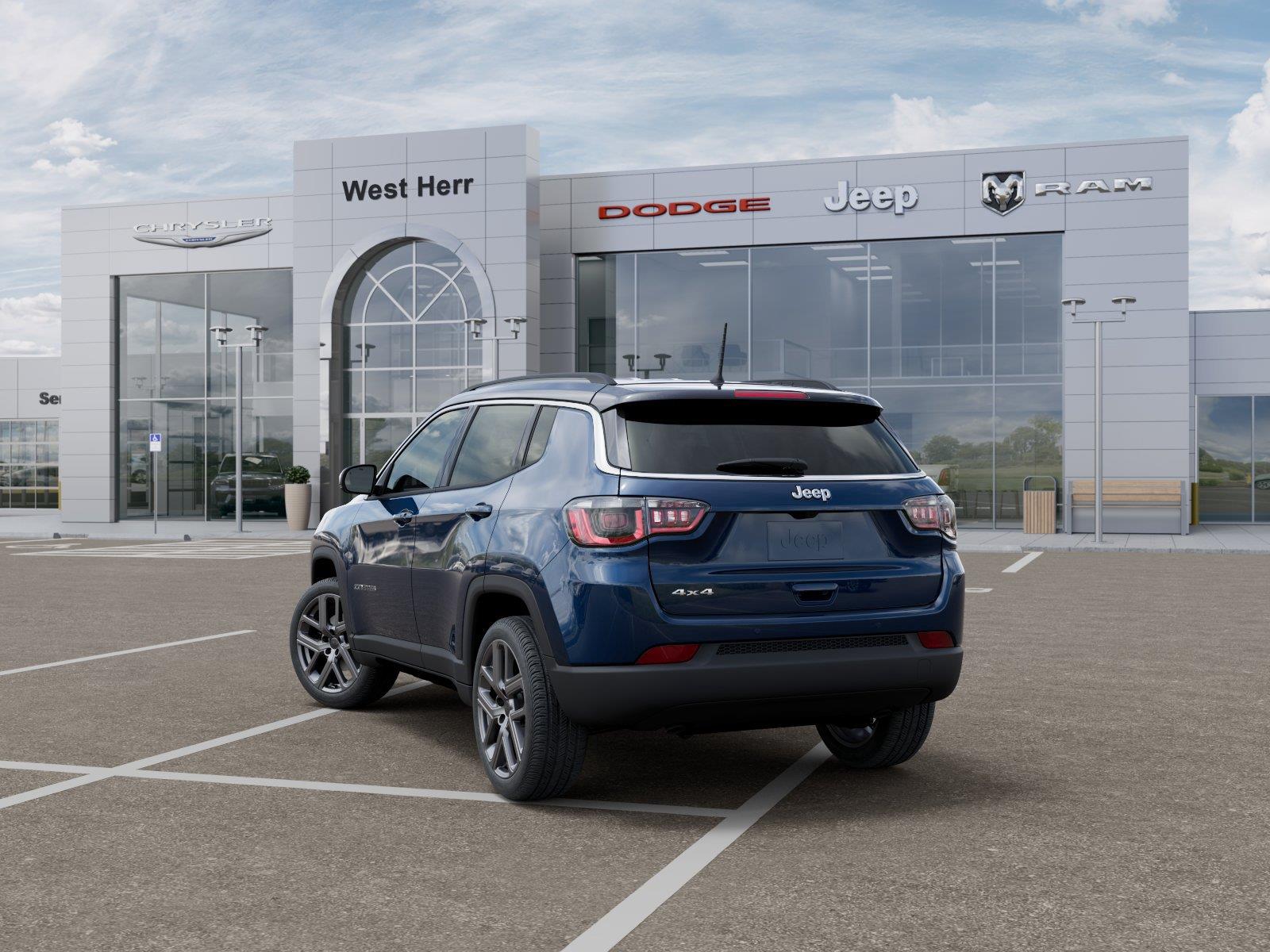 New 2026 Fathom Blue Pearl-Coat Exterio Jeep COMPASS LIMITED ALTITUDE 4X4 image 3