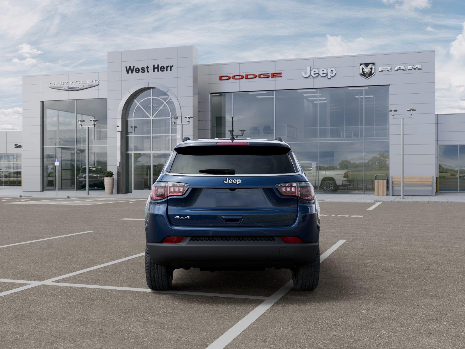 New 2026 Fathom Blue Pearl-Coat Exterio Jeep COMPASS LIMITED ALTITUDE 4X4 image 7
