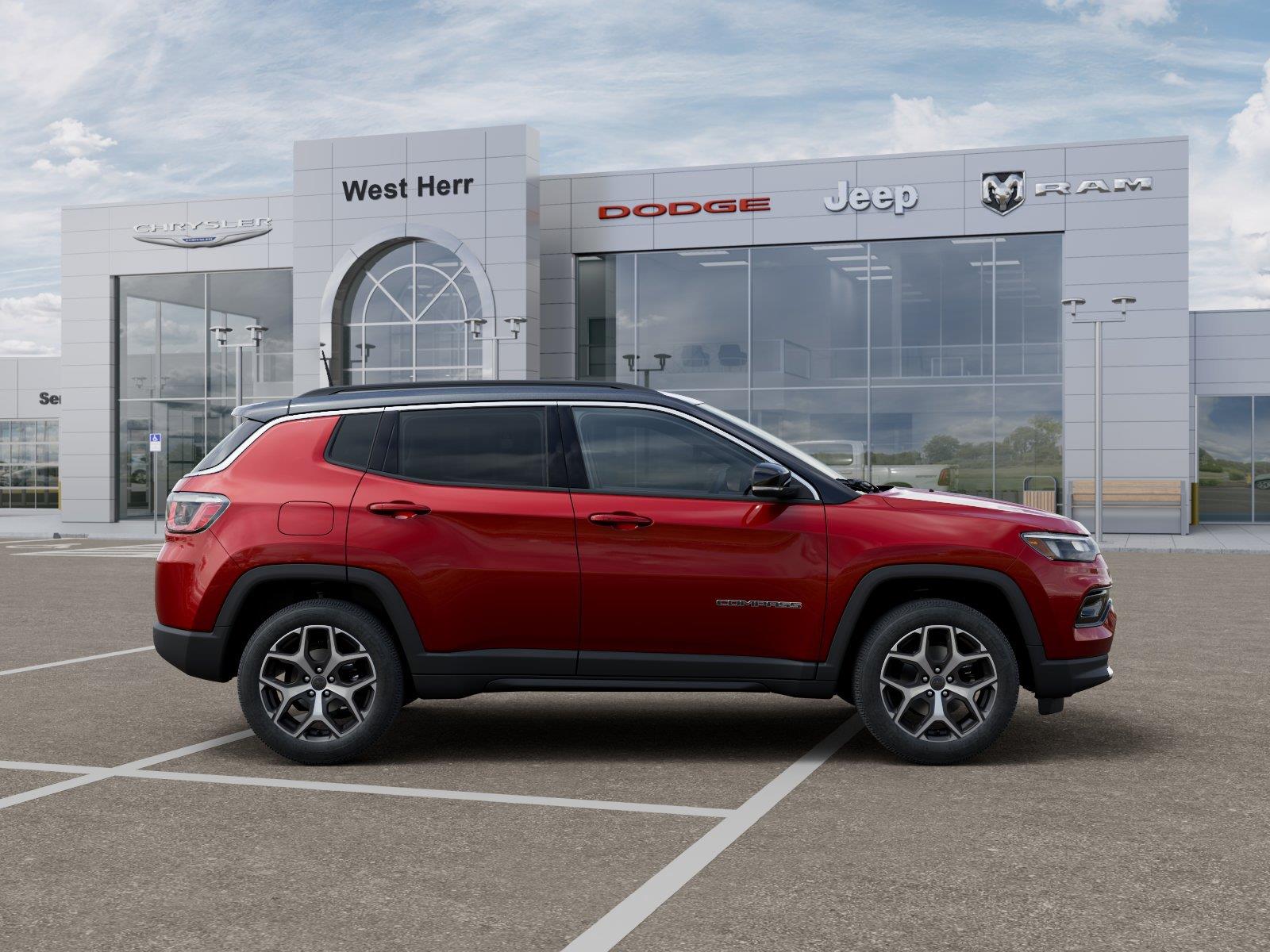 New 2026 Red Hot Pearl-Coat Exterior Pa Jeep COMPASS LIMITED 4X4 image 21