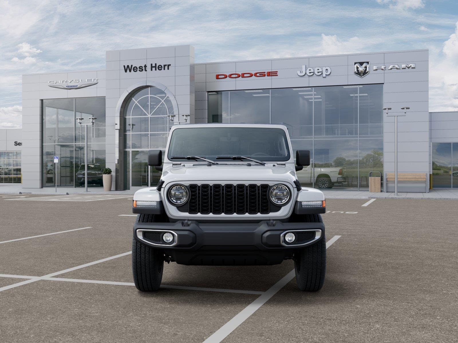 New 2026 Bright White Clearcoat Jeep Sport S image 6