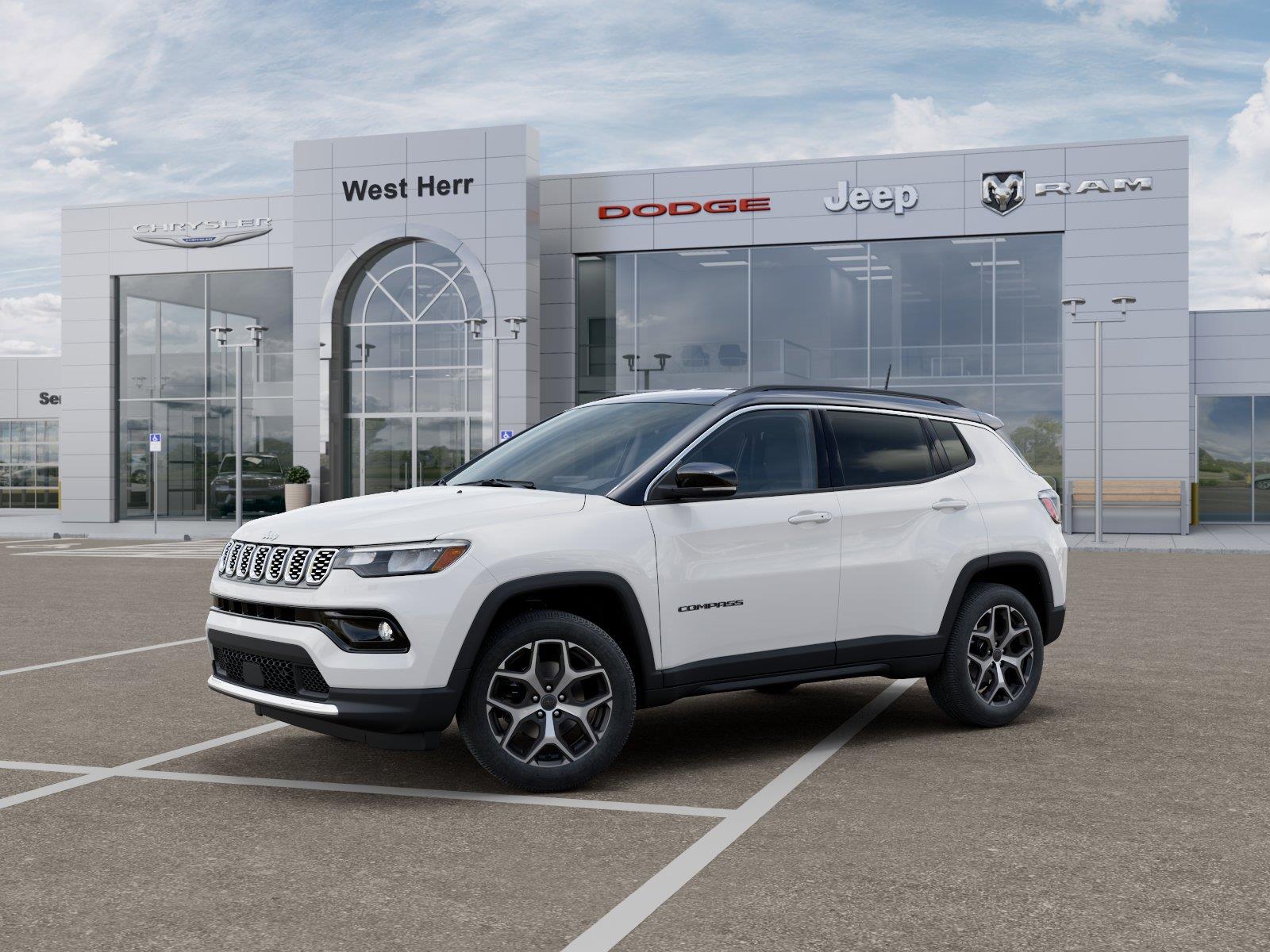 New 2026 Bright White Clearcoat Jeep Limited image 2