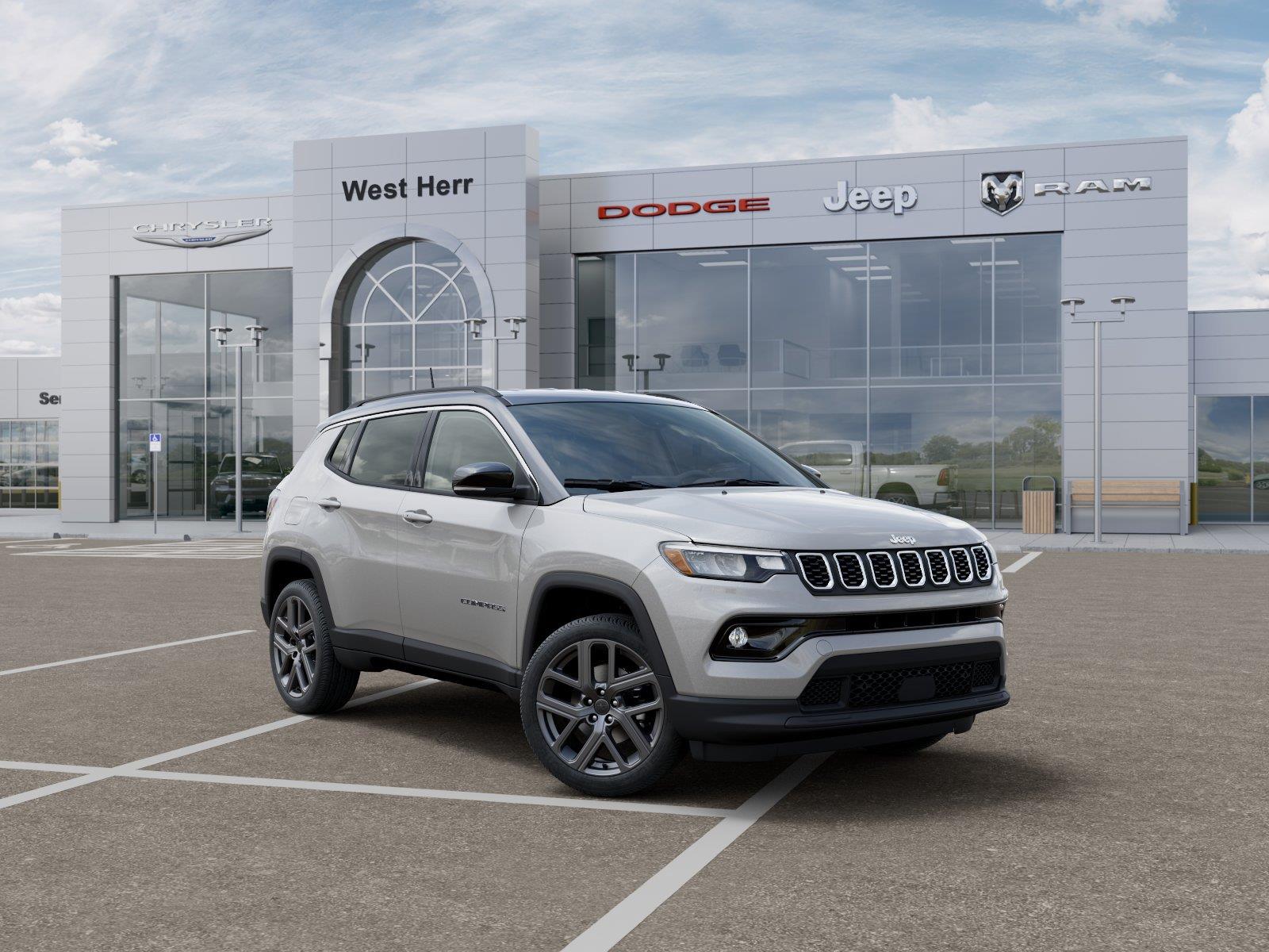 New 2026 Silver Zynith Metallic Clear-C Jeep COMPASS LIMITED ALTITUDE 4X4 image 5