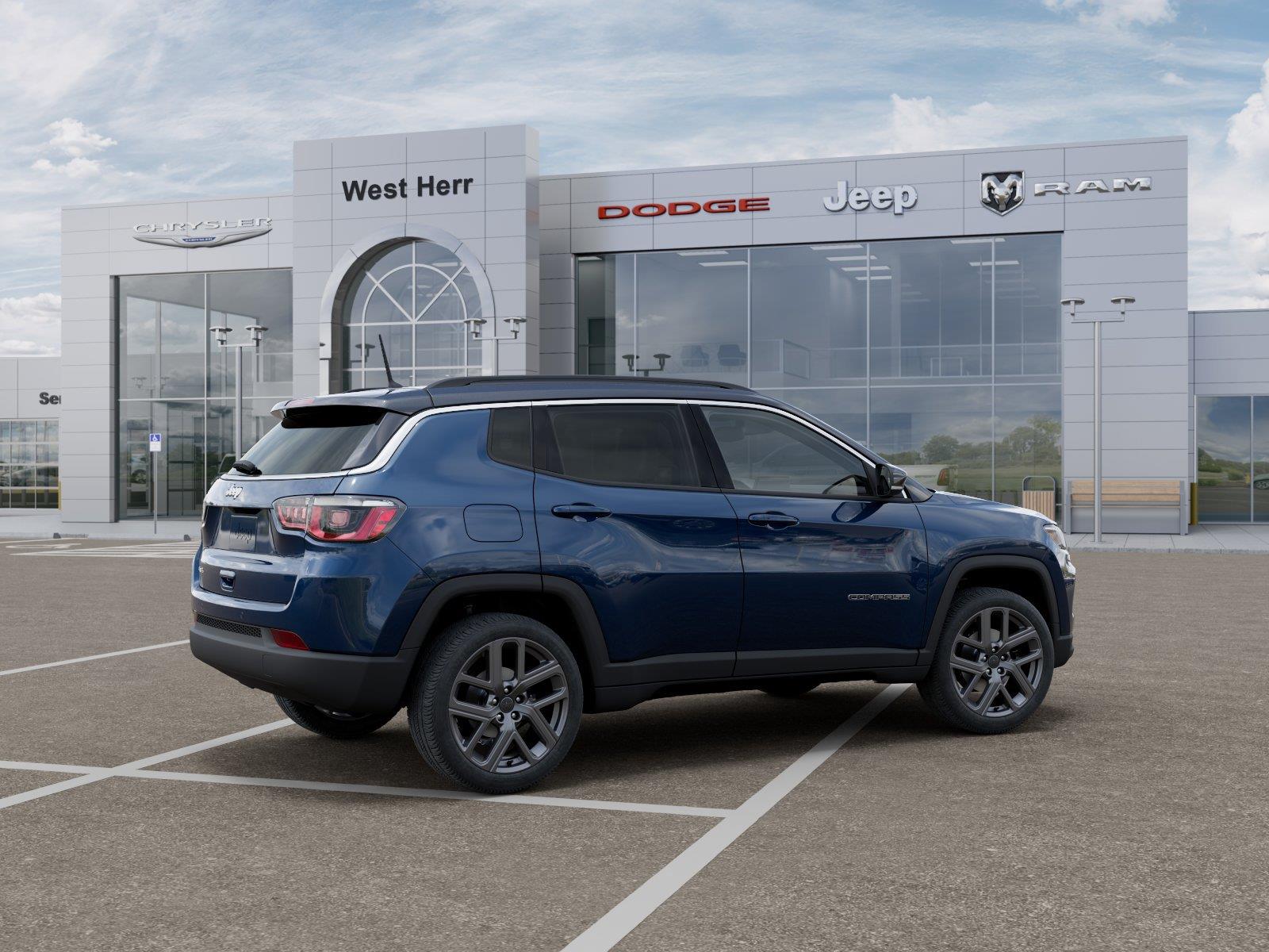 New 2026 Fathom Blue Pearl-Coat Exterio Jeep COMPASS LIMITED ALTITUDE 4X4 image 4