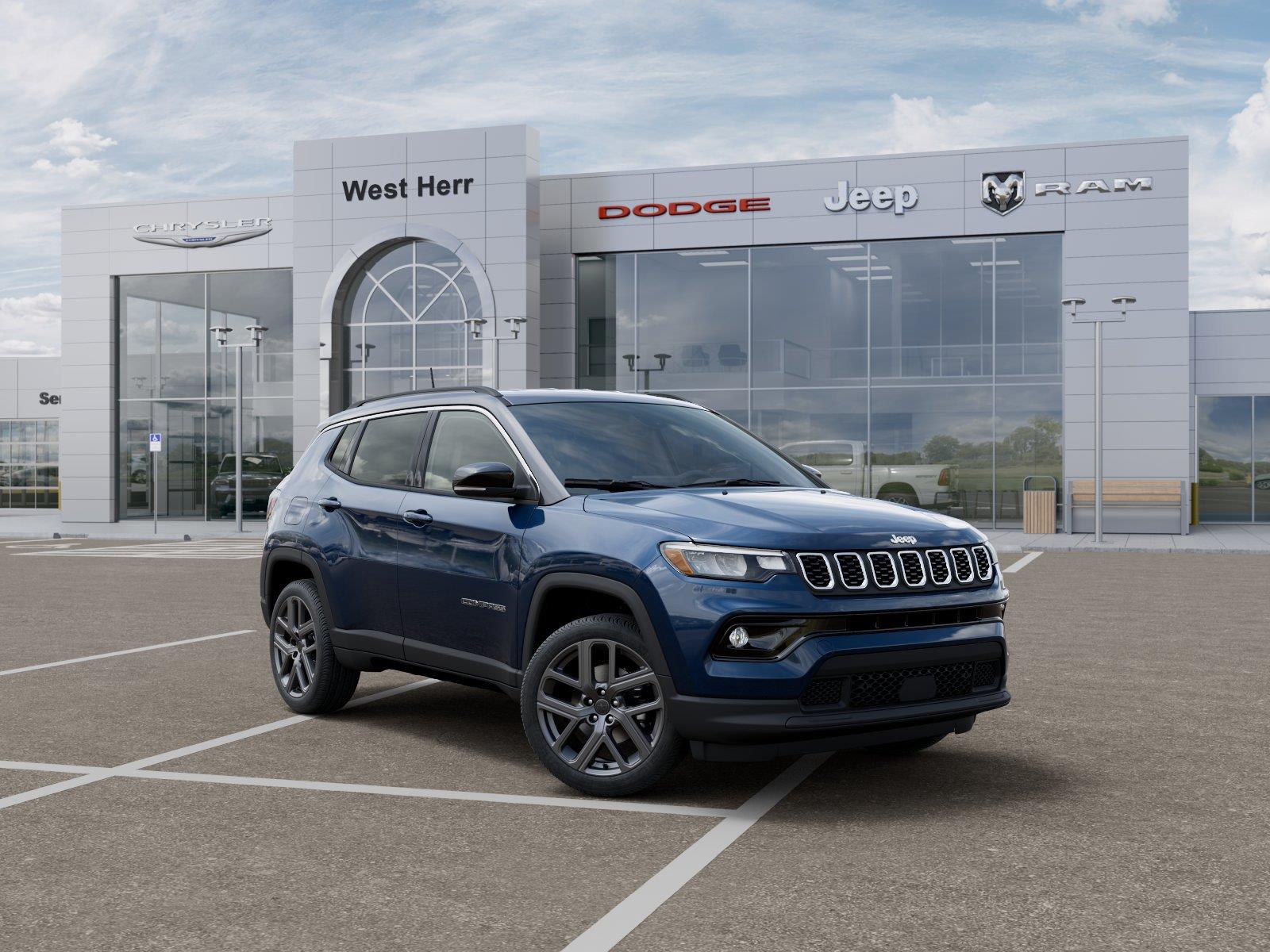 New 2026 Fathom Blue Pearl-Coat Exterio Jeep COMPASS LIMITED ALTITUDE 4X4 image 5
