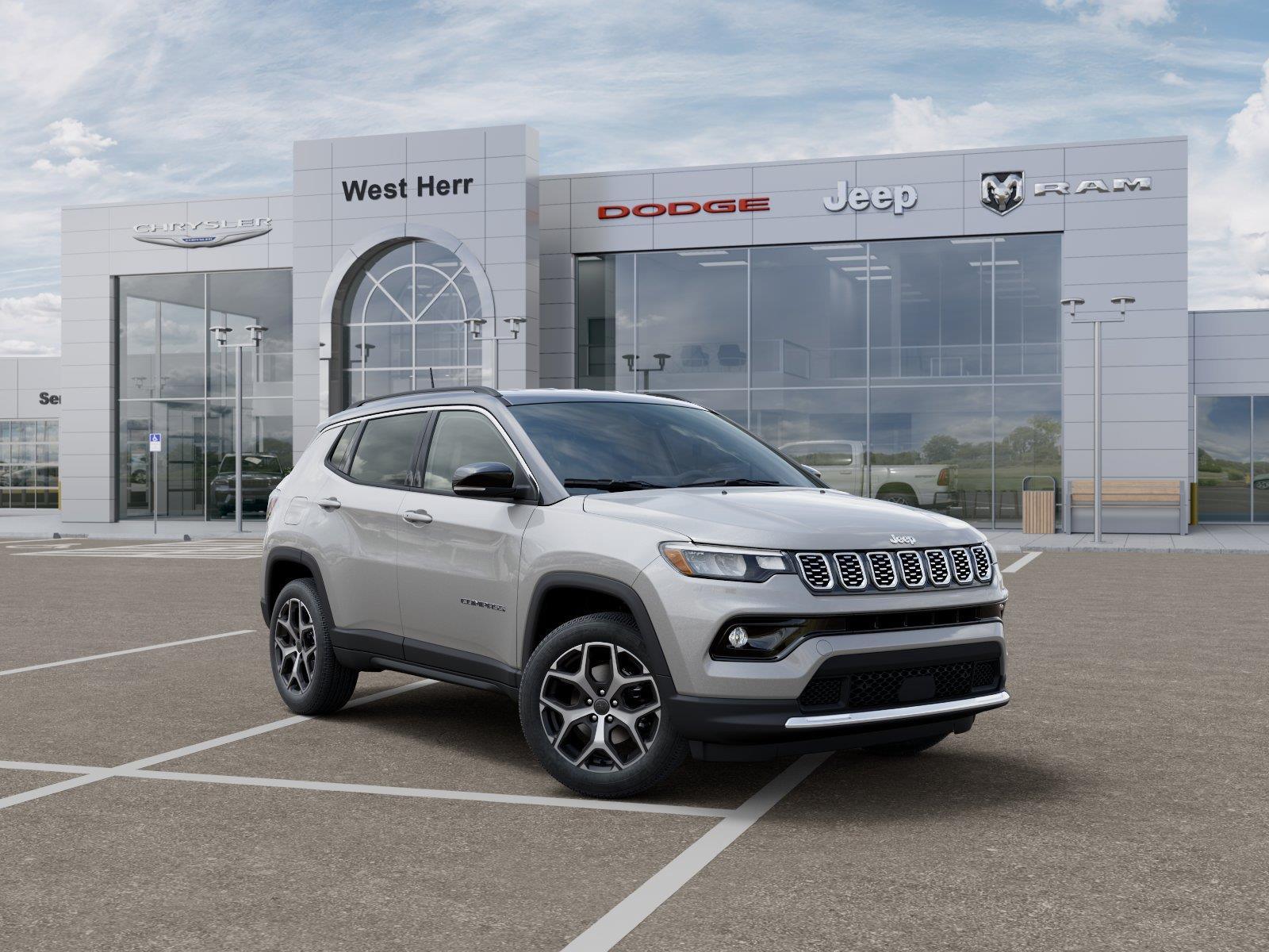 New 2026 Silver Zynith Metallic Clear-C Jeep COMPASS LIMITED 4X4 image 5