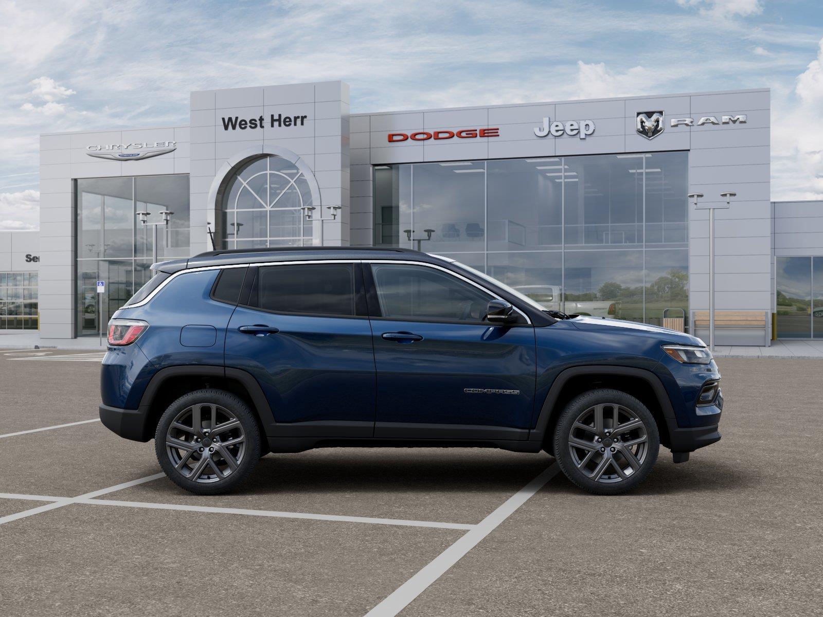 New 2026 Fathom Blue Pearl-Coat Exterio Jeep COMPASS LIMITED ALTITUDE 4X4 image 21