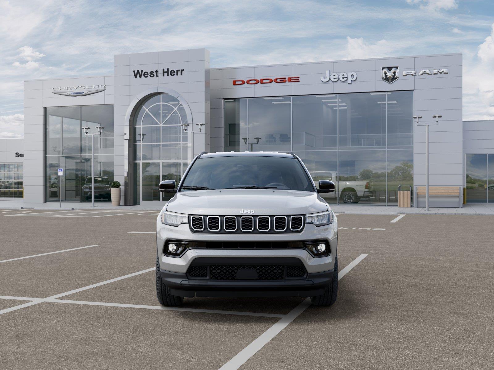 New 2026 Silver Zynith Metallic Clear-C Jeep COMPASS LIMITED ALTITUDE 4X4 image 6