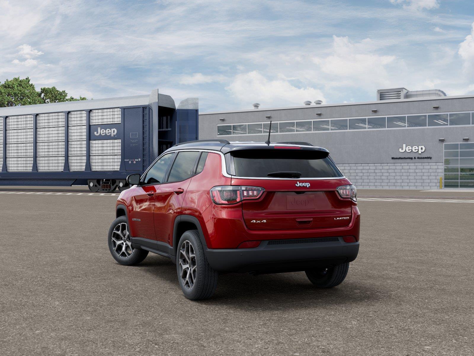 New 2026 Red Hot Pearlcoat Jeep Limited image 3