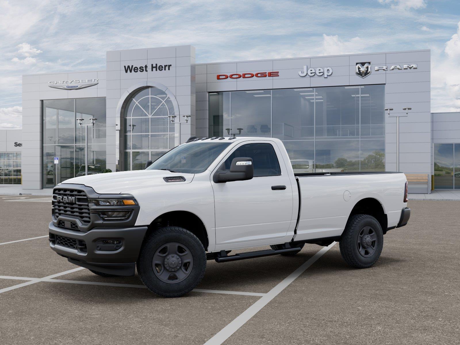 New 2026 Bright White Clearcoat Ram Tradesman image 2