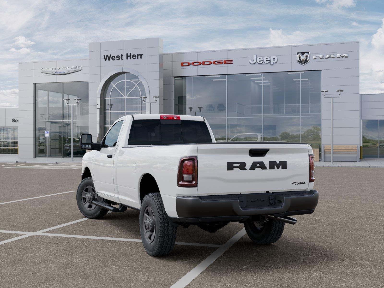 New 2026 Bright White Clearcoat Ram Tradesman image 3