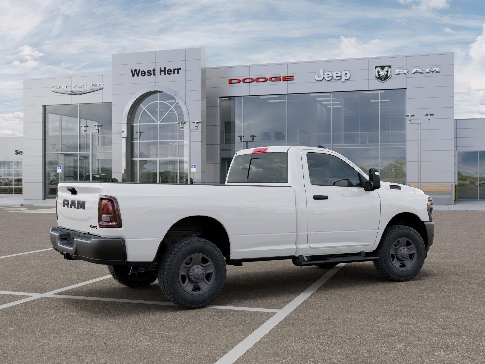 New 2026 Bright White Clearcoat Ram Tradesman image 4