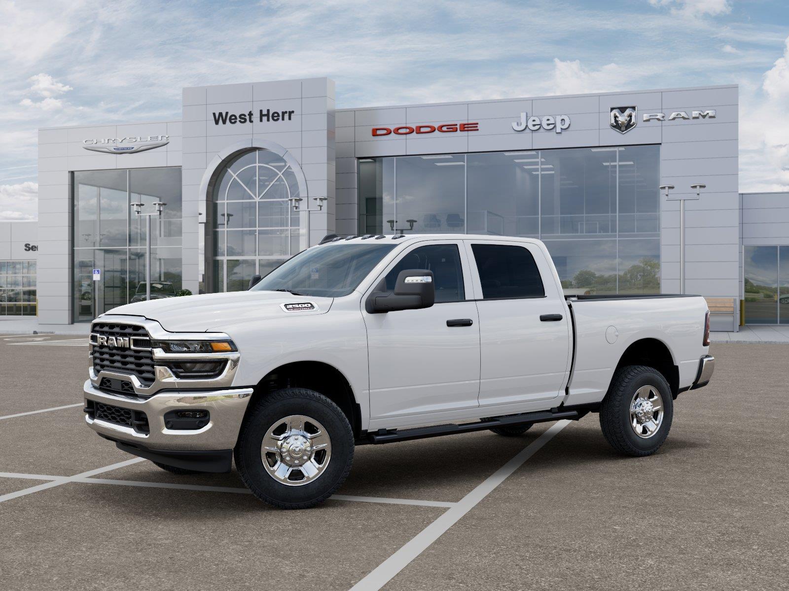 New 2026 Bright White Clearcoat Ram Tradesman image 2