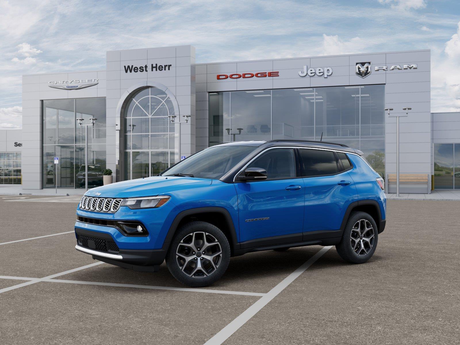 New 2026 Hydro Blue Pearlcoat Jeep Limited image 2