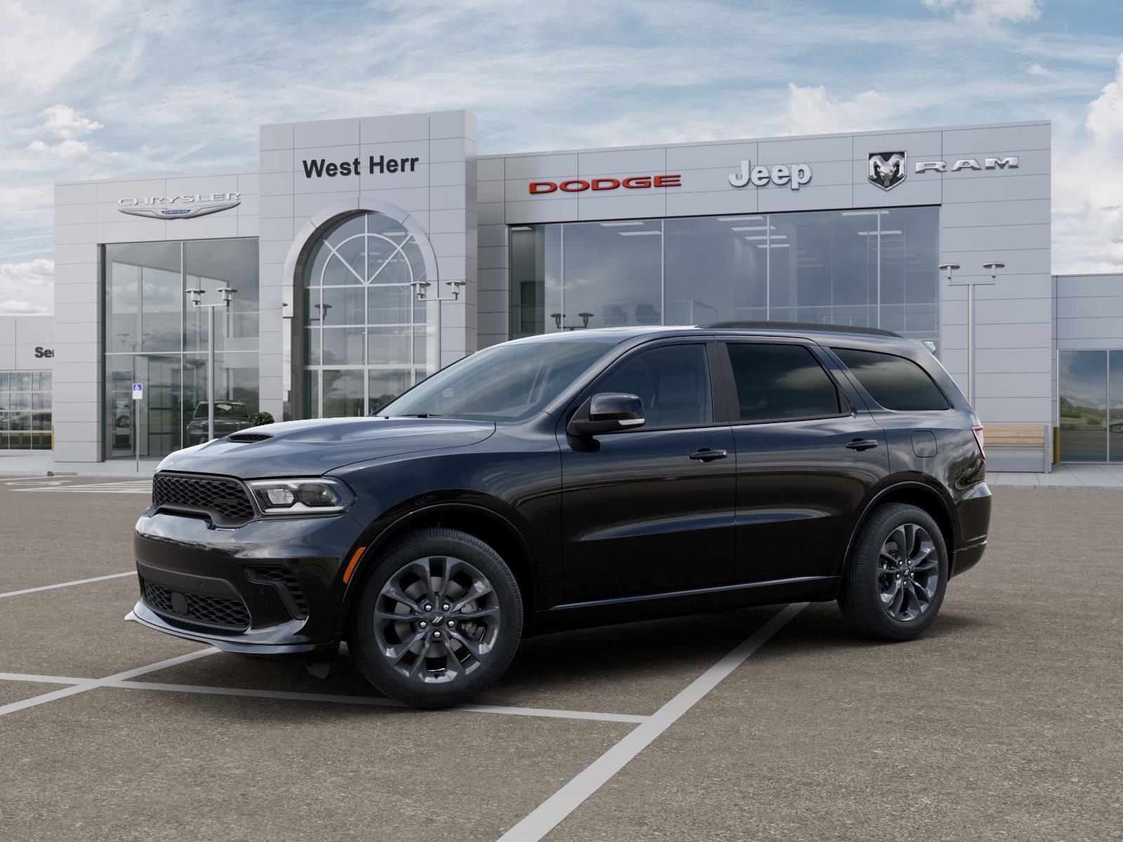 New 2026 Diamond Black Clear-Coat Exter Dodge DURANGO GT PLUS AWD image 2