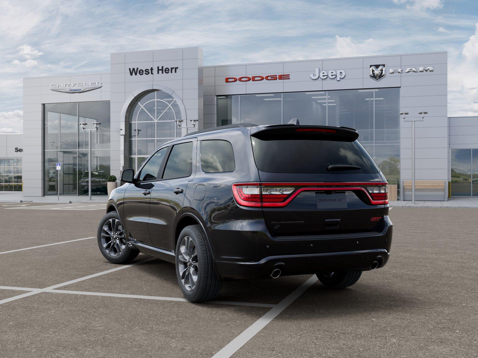 New 2026 Diamond Black Clear-Coat Exter Dodge DURANGO GT PLUS AWD image 3