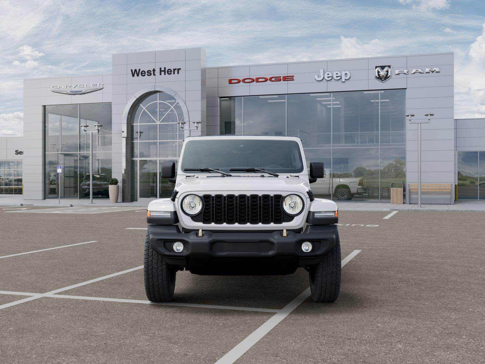 New 2026 Bright White Clear-Coat Exteri Jeep WRANGLER 4-DOOR 85TH ANNIVERSA image 6