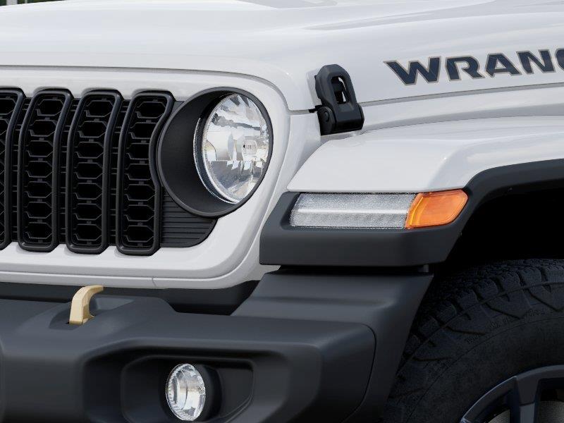 New 2026 Bright White Clear-Coat Exteri Jeep WRANGLER 4-DOOR 85TH ANNIVERSA image 10
