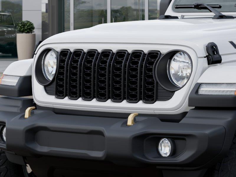 New 2026 Bright White Clear-Coat Exteri Jeep WRANGLER 4-DOOR 85TH ANNIVERSA image 11