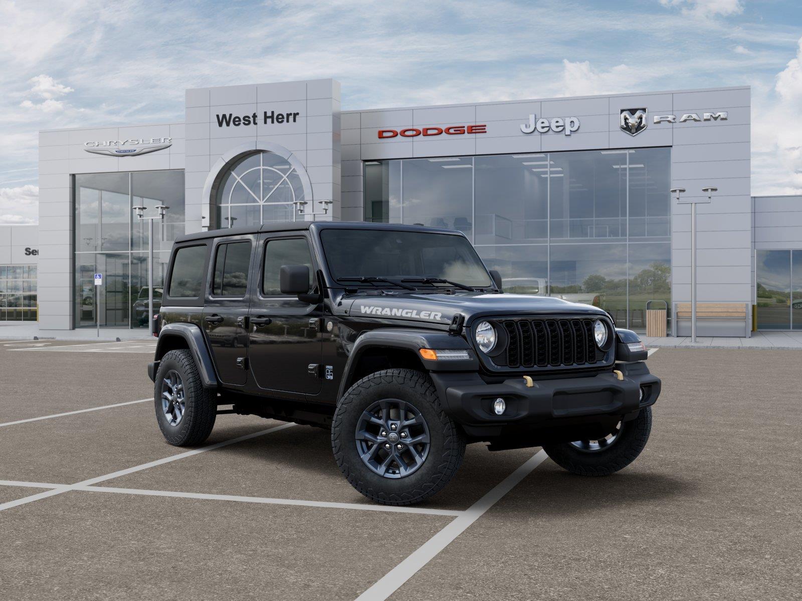 New 2026 Black Clear-Coat Exterior Pain Jeep WRANGLER 4-DOOR 85TH ANNIVERSA image 5