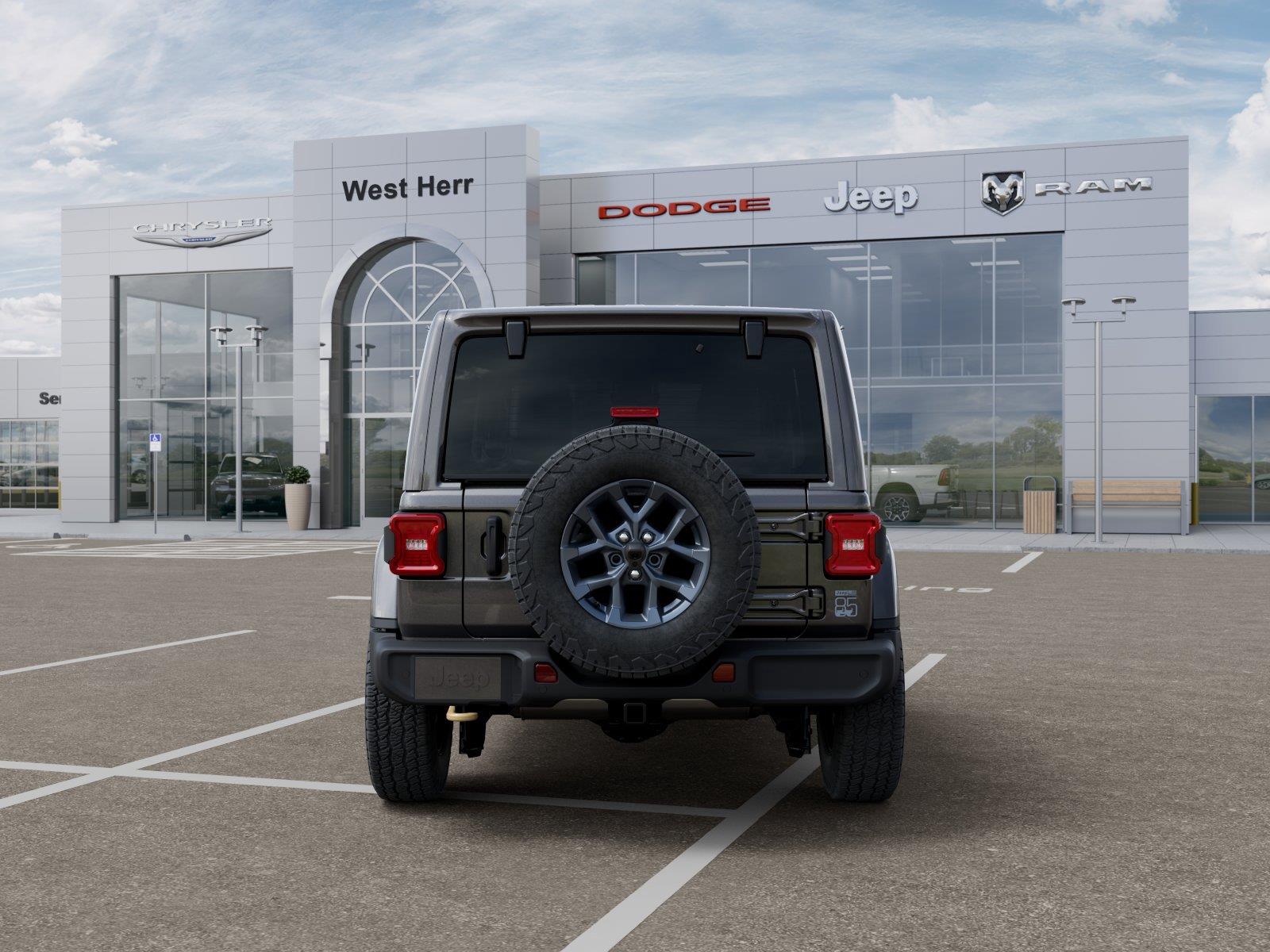New 2026 Granite Crystal Metallic Clear Jeep WRANGLER 4-DOOR 85TH ANNIVERSA image 7