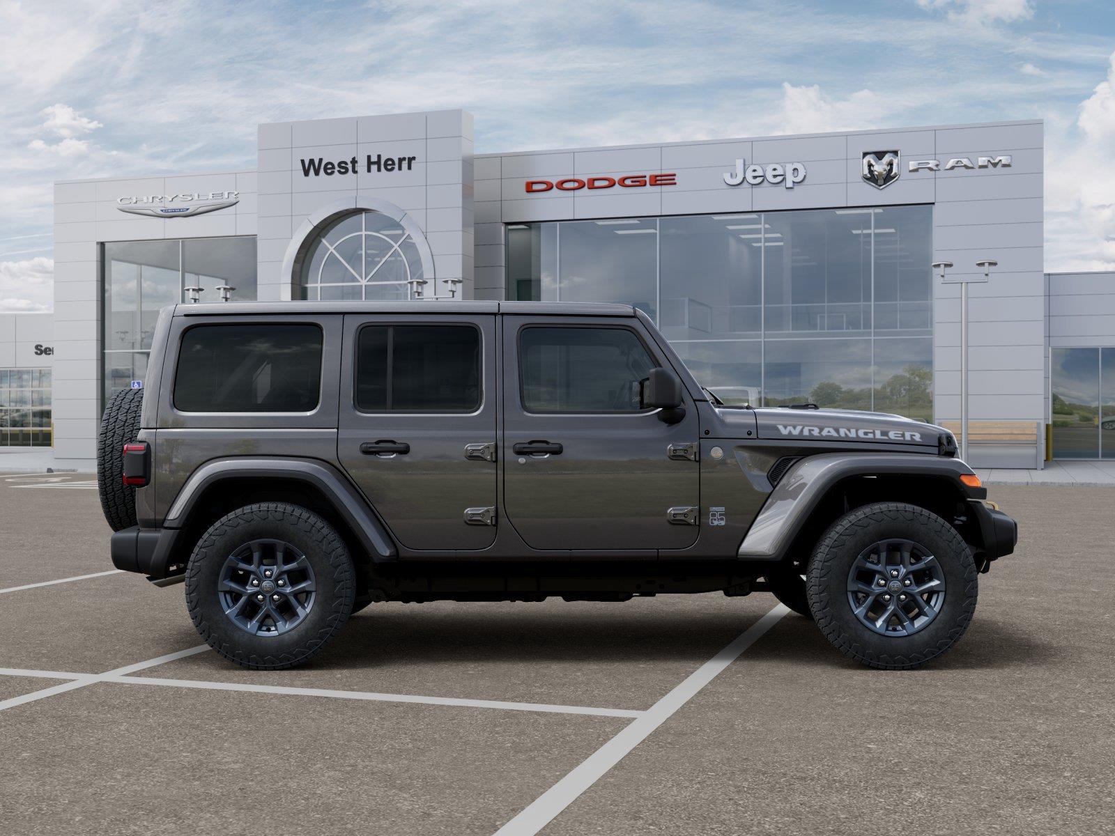 New 2026 Granite Crystal Metallic Clear Jeep WRANGLER 4-DOOR 85TH ANNIVERSA image 21