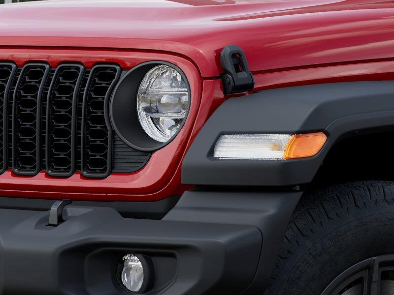 New 2026 Firecracker Red Clear-Coat Ext Jeep WRANGLER 4-DOOR SPORT S image 10