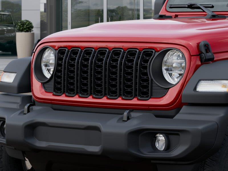 New 2026 Firecracker Red Clear-Coat Ext Jeep WRANGLER 4-DOOR SPORT S image 11