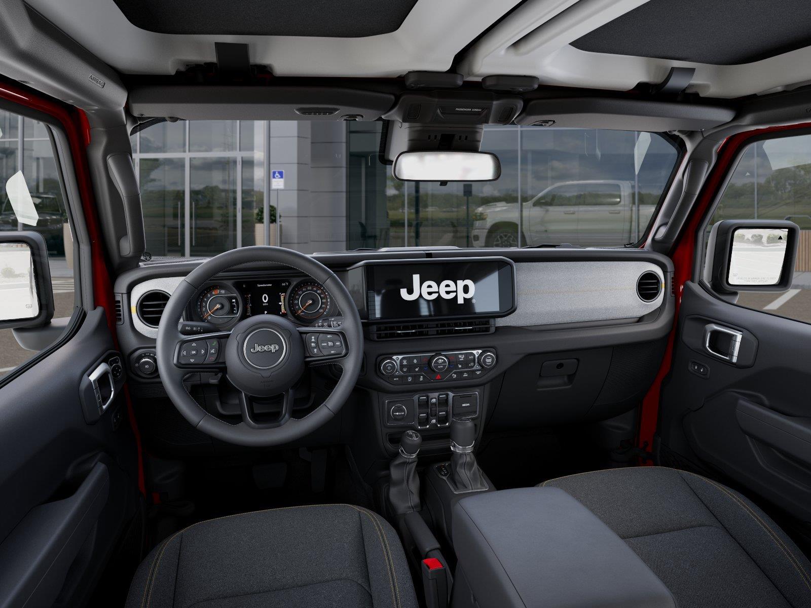 New 2026 Firecracker Red Clear-Coat Ext Jeep WRANGLER 4-DOOR SPORT S image 14