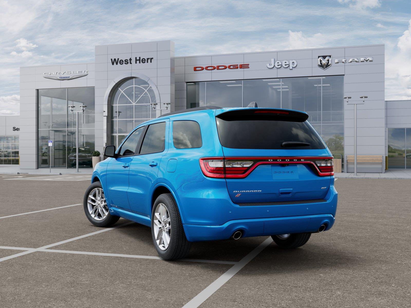 New 2026 B5 Blue Exterior Paint Dodge DURANGO GT PLUS AWD image 3