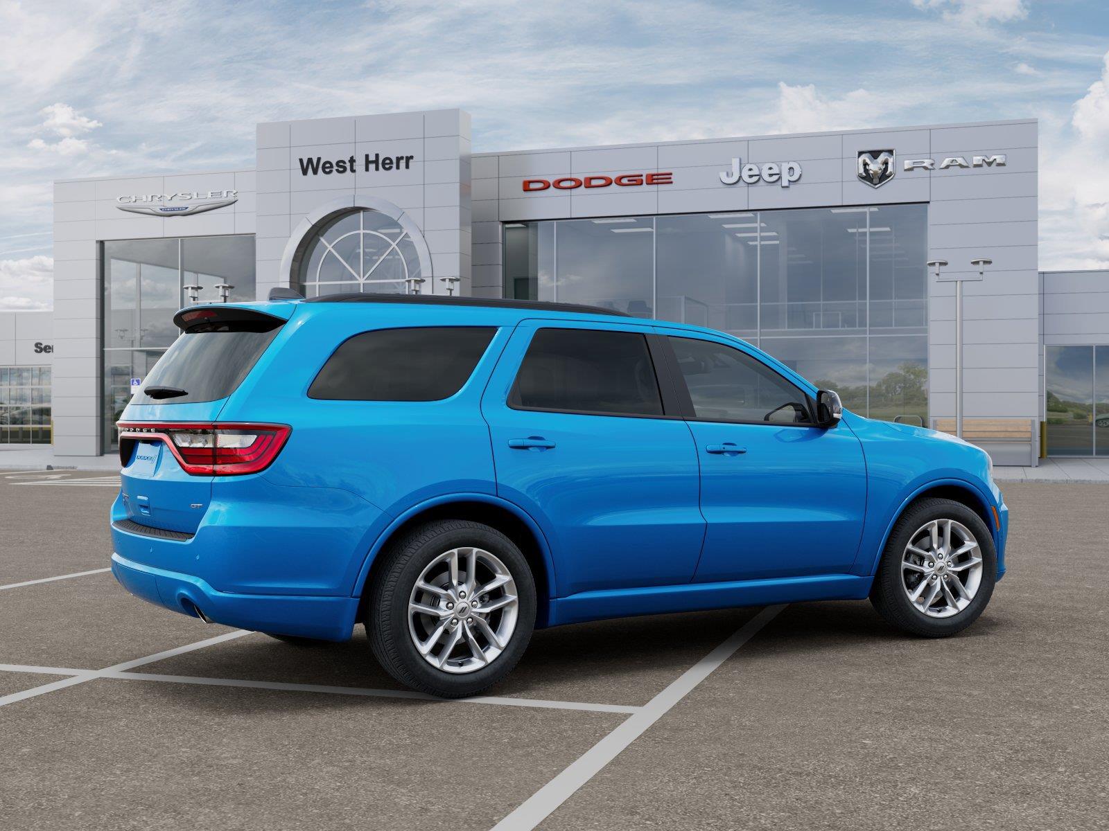 New 2026 B5 Blue Exterior Paint Dodge DURANGO GT PLUS AWD image 4