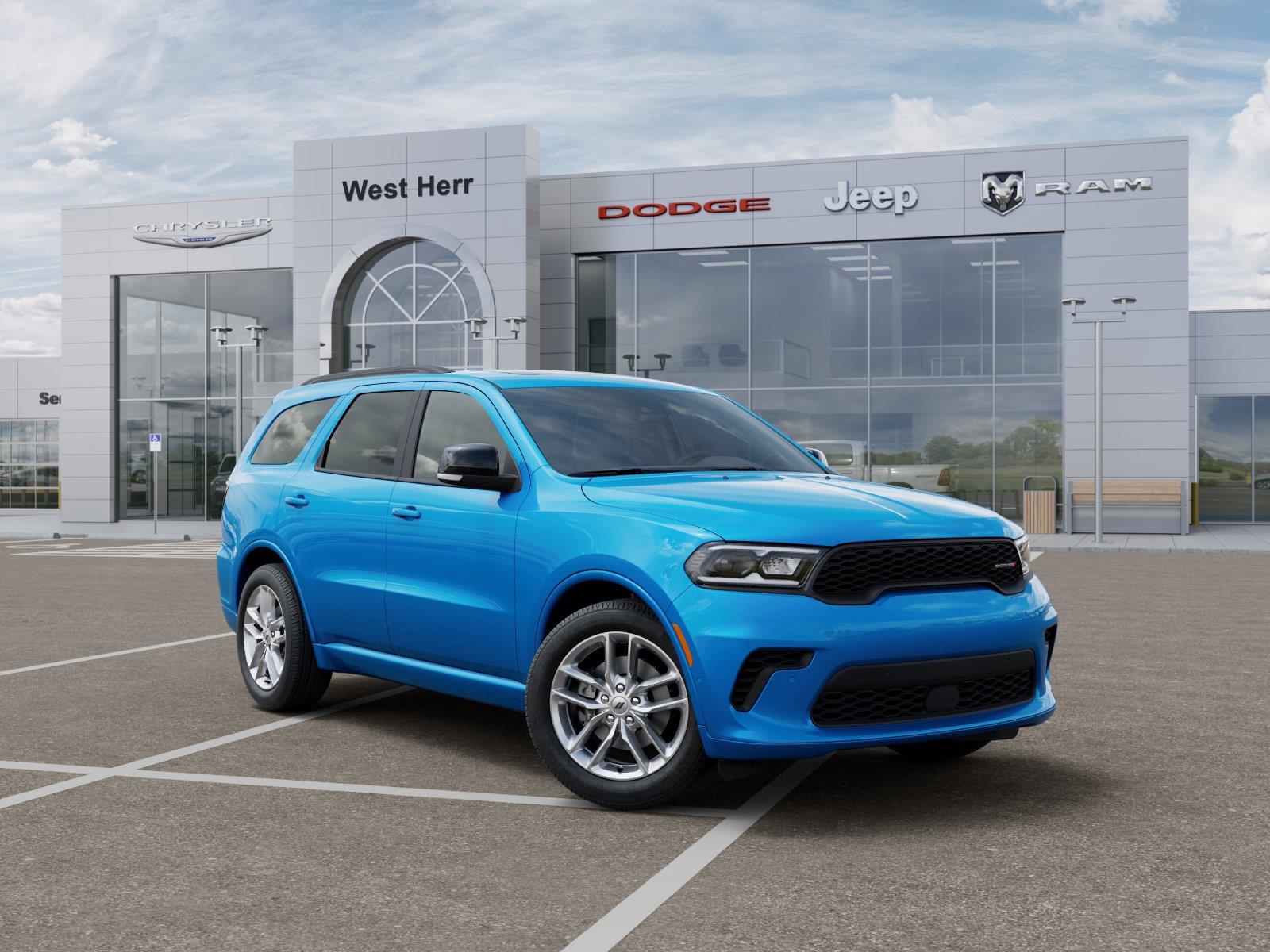 New 2026 B5 Blue Exterior Paint Dodge DURANGO GT PLUS AWD image 5